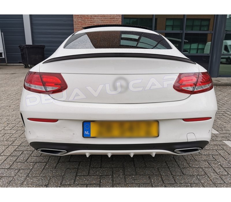 C63S AMG Look Tailgate spoiler for Mercedes Benz C Class C205 Coupe