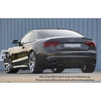 RS5 Look Diffuser for Audi A5 8T Coupe / Cabrio S line / S5