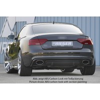 RS5 Look Diffuser for Audi A5 8T Coupe / Cabrio S line / S5