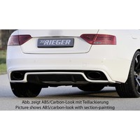 RS5 Look Diffuser for Audi A5 8T Coupe / Cabrio S line / S5