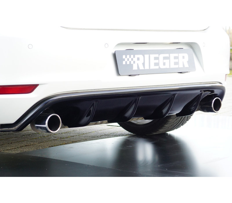 Aggressive Diffuser voor Volkswagen Golf 6 GTI / GTD