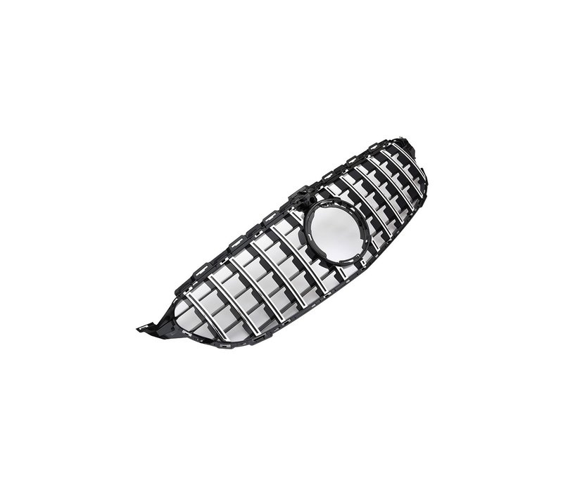 GT-R Panamericana Look Front Grill  for Mercedes Benz C-Class W205 Facelift