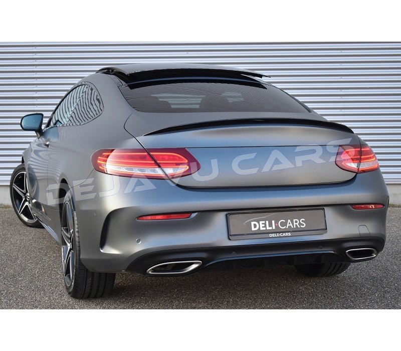 C63S AMG Look Tailgate spoiler for Mercedes Benz C Class C205 Coupe
