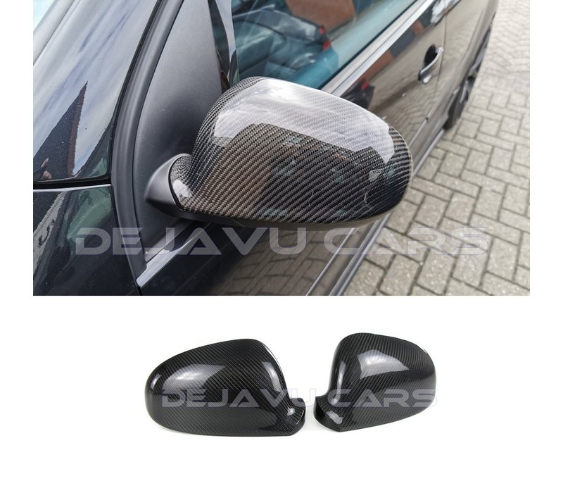 Carbon mirror caps for Volkswagen Golf 5