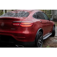 Running boards set for Mercedes Benz GLC Class X253 SUV & C253 Coupe