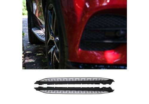 OEM Line ® Running boards set for Mercedes Benz GLC Class X253 SUV & C253 Coupe