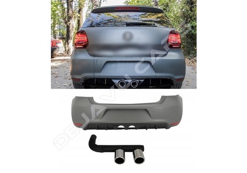 OEM Line ® R20 Look Rear bumper for Volkswagen Polo 6R / 6C