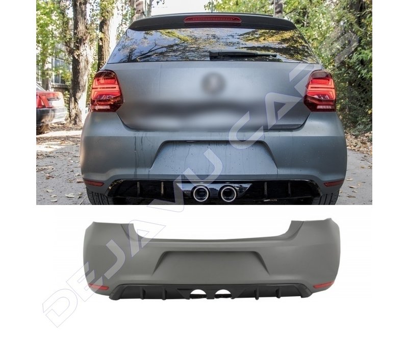 R20 Look Rear bumper for Volkswagen Polo 6R / 6C