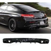 C43 AMG Look Diffuser for Mercedes Benz C-Class C205 / A205