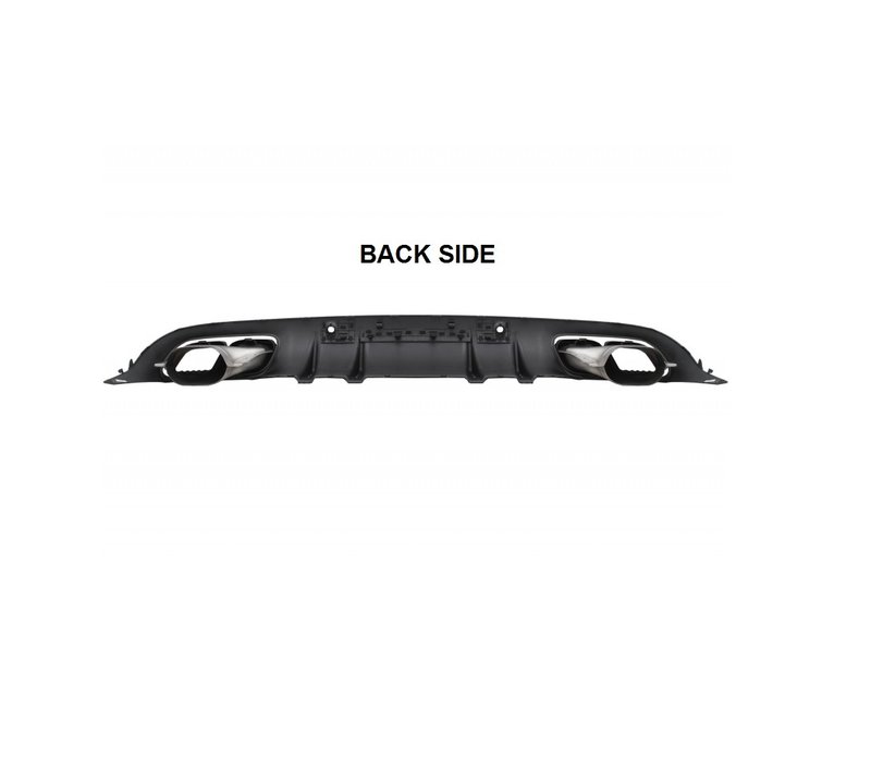 C63 AMG Look Diffuser voor Mercedes Benz C Klasse C205 A205