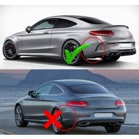 C63S AMG Look Diffuser for Mercedes Benz C-Class C205 / A205