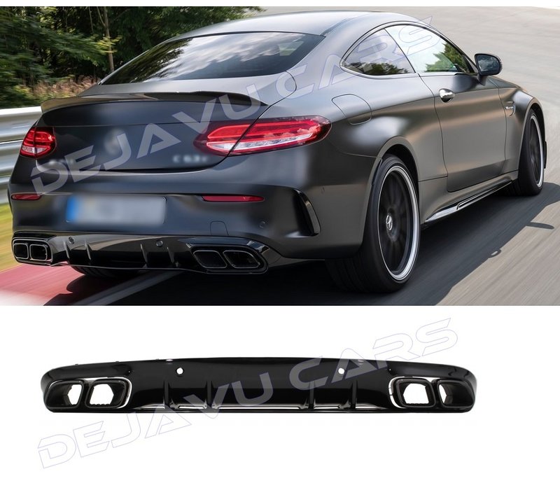 C63S AMG Look Diffuser for Mercedes Benz C-Class C205 / A205