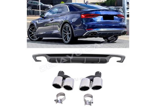 OEM Line ® S5 Look Diffuser for Audi A5 B9 F5 S line