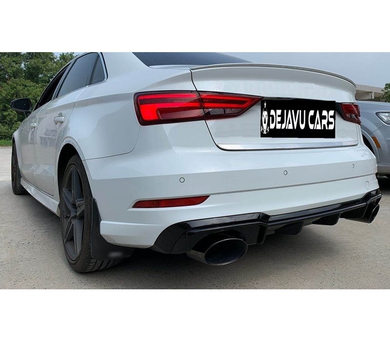 RS3 Look Exhaust system for Audi A3 8V Sedan