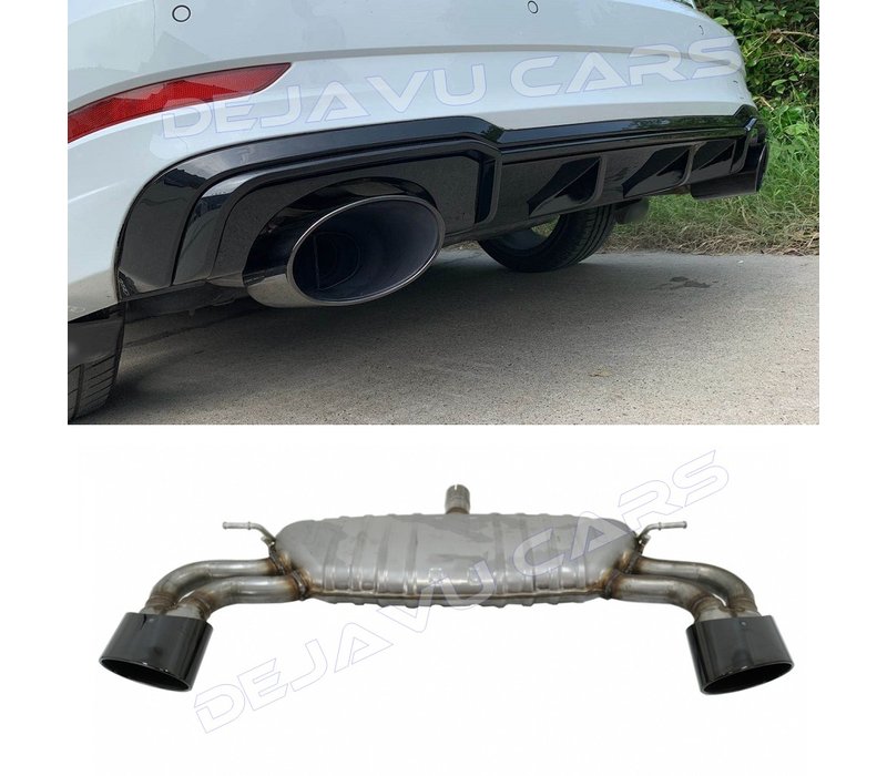 RS3 Look Auspuffanlage für Audi A3 8V Sportback / Hatchback