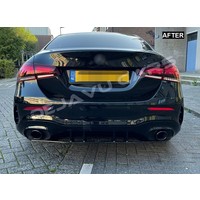 A 35 AMG Look Diffuser for Mercedes Benz A-Class V177 Sedan