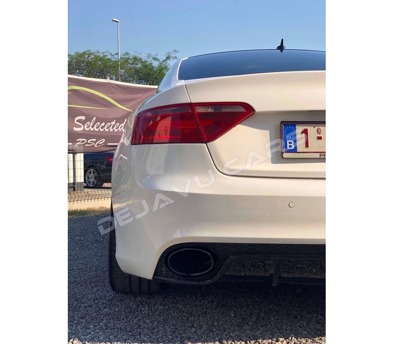 RS5 Look Achterbumper voor Audi A5 8T Coupe & Cabrio