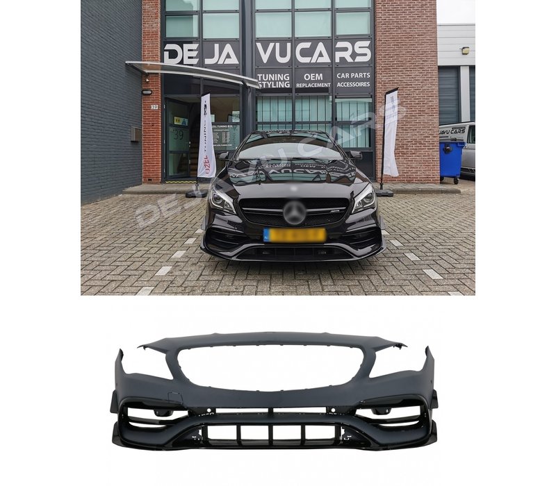 Facelift CLA45 AMG Look Front bumper for Mercedes Benz CLA-Class W117 / C117 / X117