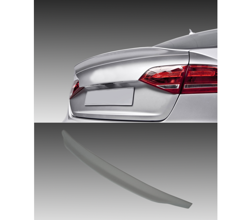Sport Achterklep spoiler lip V.2 voor Audi A4 B8 Sedan