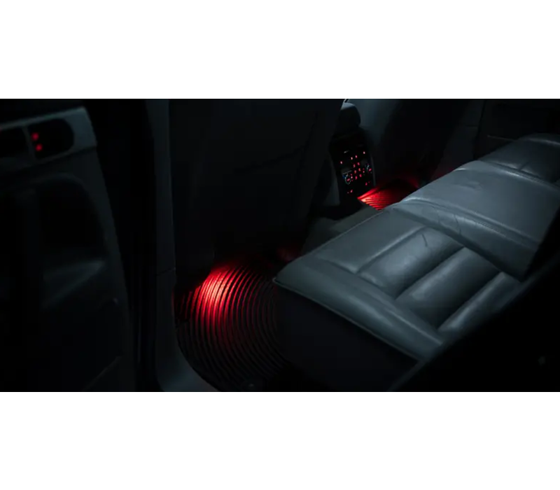 LED Verlichtingsset Voetenruimte | Rood of Wit voor Volkswagen