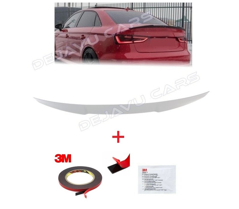 S3 Look Tailgate spoiler lip for Audi A3 8V Sedan