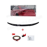 S3 Look Tailgate spoiler lip for Audi A3 8V Sedan