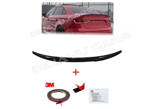 OEM Line ® S3 Look Tailgate spoiler lip for Audi A3 8V Sedan