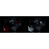 LED Fußraumbeleuchtung Kit | Rot oder Weiß für BMW