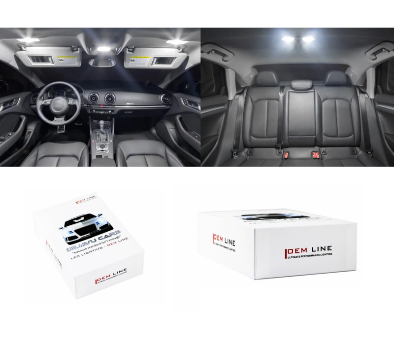 OEM Line LED Interior Lights Package for Audi A3 8V / S line / S3