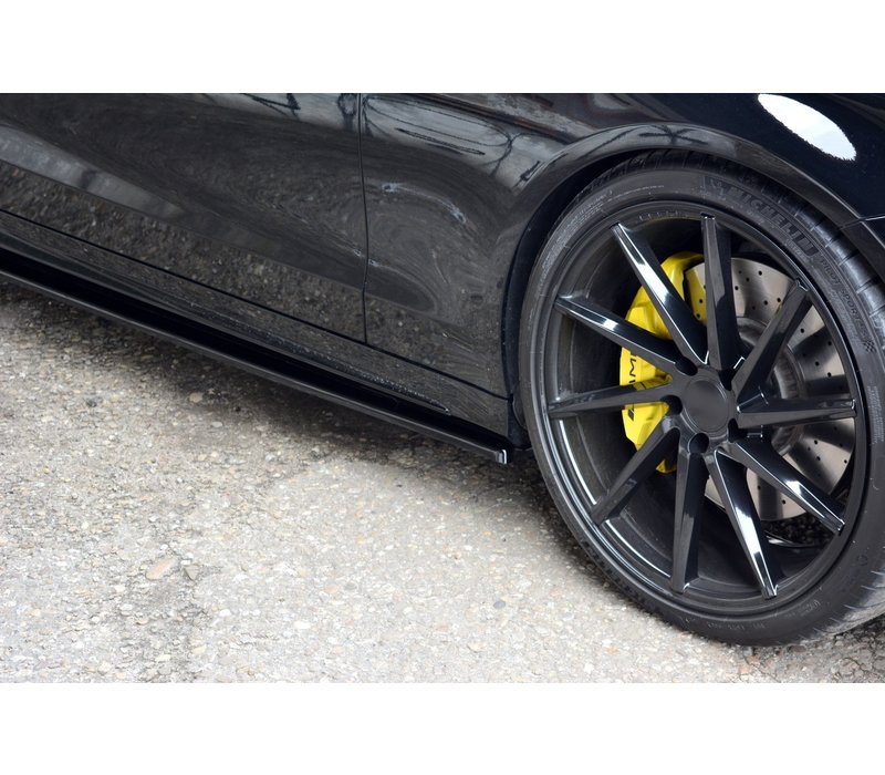 Side skirts Diffuser voor Mercedes C-Klasse W205 AMG Line