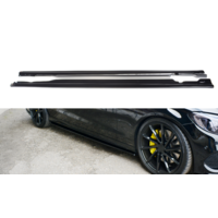 Seitenschweller Diffusor für Mercedes Benz C-Klasse W205 S205 AMG Line / C43 AMG