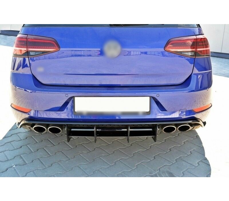 Aggressive Diffuser for Volkswagen Golf 7.5 R Facelift