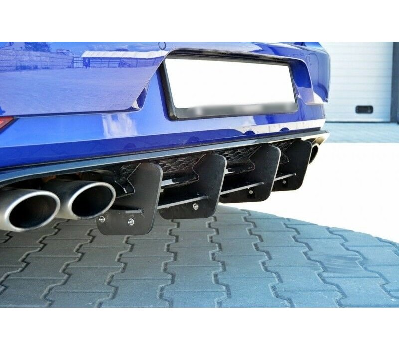 Aggressive Diffuser for Volkswagen Golf 7.5 R Facelift