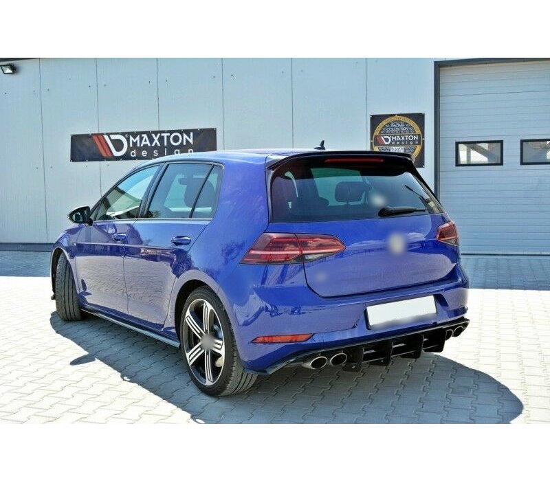 Aggressive Diffuser for Volkswagen Golf 7.5 R Facelift
