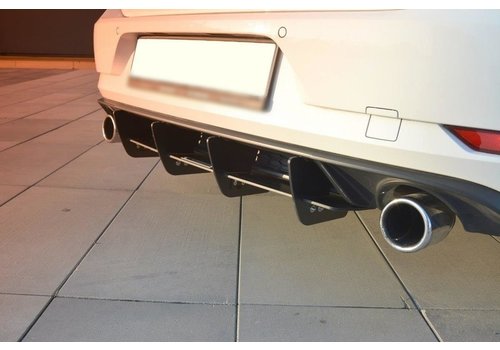 Maxton Design Aggressive Diffuser for Volkswagen Golf 7.5 GTI Facelift
