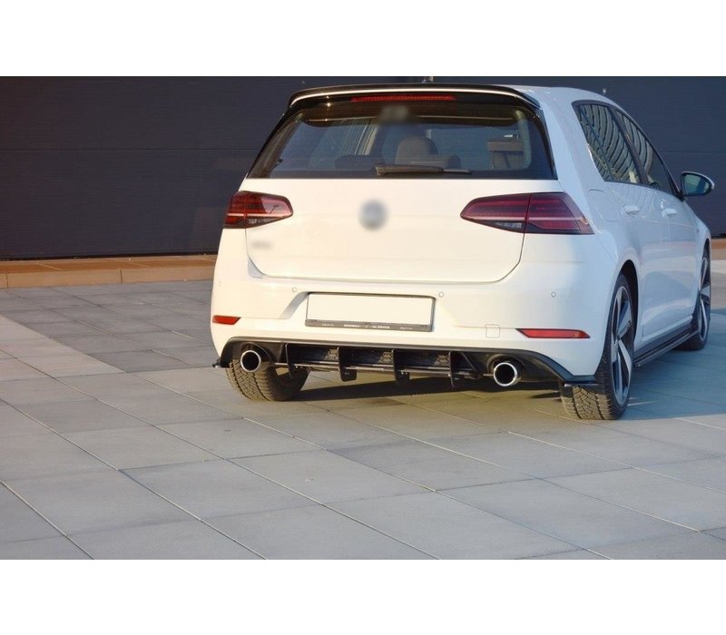 Aggressive Diffuser for Volkswagen Golf 7.5 GTI Facelift