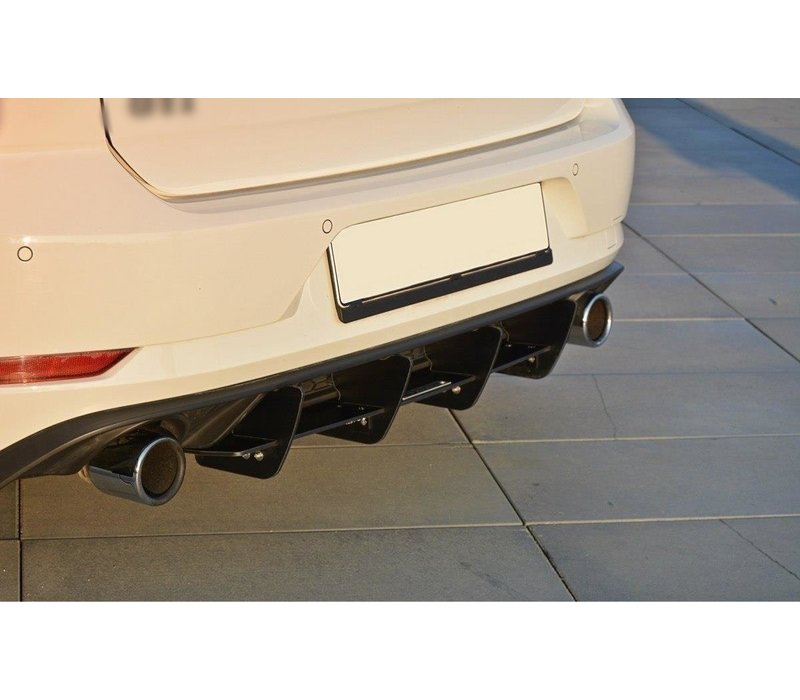 Aggressive Diffuser for Volkswagen Golf 7.5 GTI Facelift