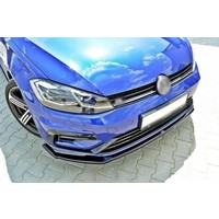 Front Splitter V.2 voor Volkswagen Golf 7.5 R / R line Facelift