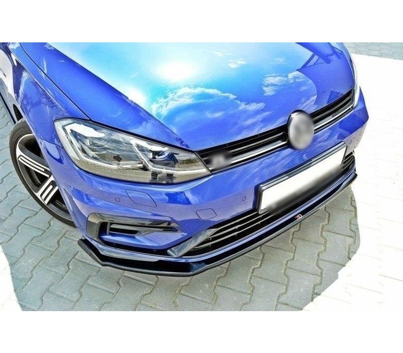 Front Splitter V.2 voor Volkswagen Golf 7.5 R / R line Facelift