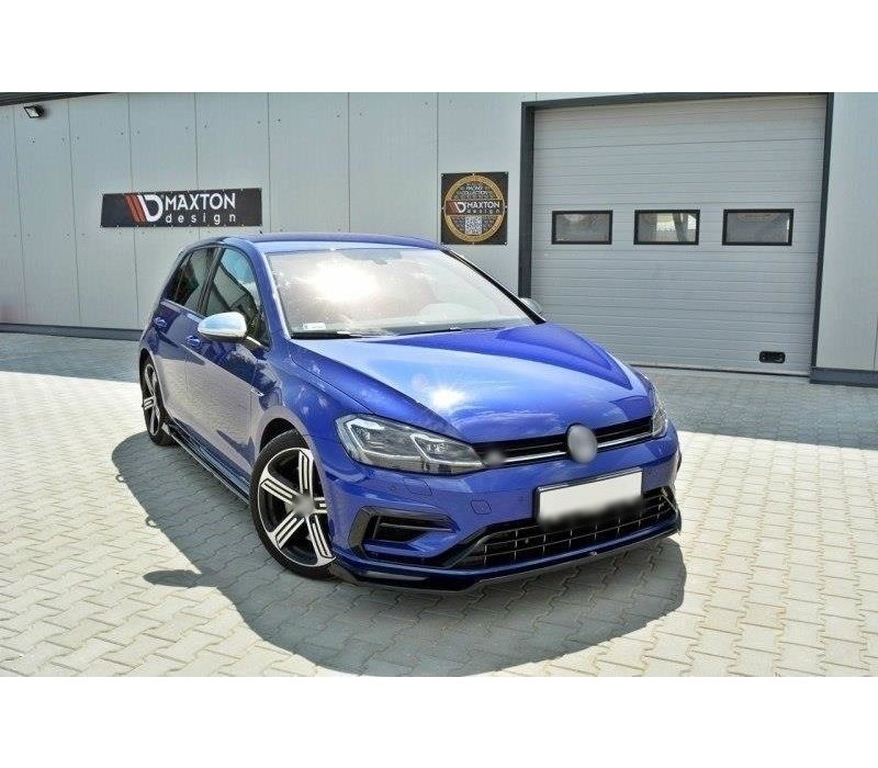 Front Splitter V.2 for Volkswagen Golf 7.5 R / R line Facelift