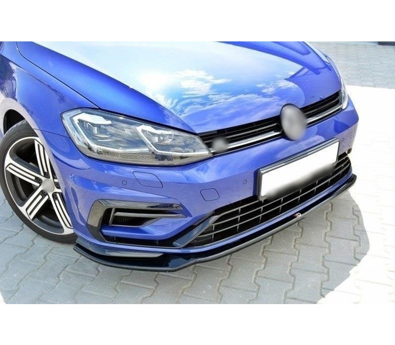 Front Splitter V.3 voor Volkswagen Golf 7.5 R / R line Facelift