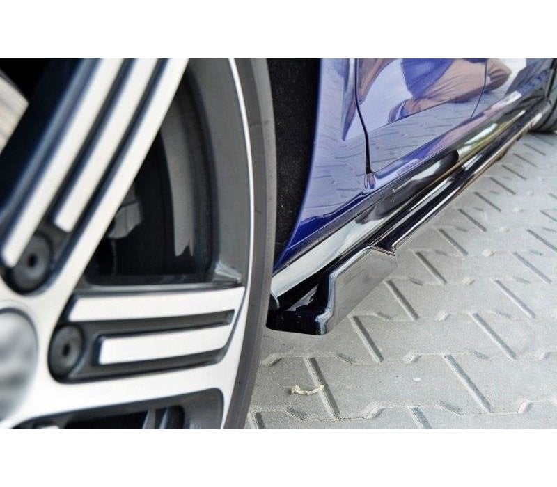 Side skirts Diffuser V.1 for Volkswagen Golf 7.5 R / R line Facelift