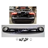 OEM Line ® RS6  Look Diffuser + Exhaust tail pipes for Audi A6 C7 4G / S line / S6
