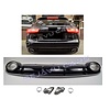 OEM Line ® RS6 Look Diffuser + Uitlaat sierstukken voor Audi A6 C7 4G / S line / S6