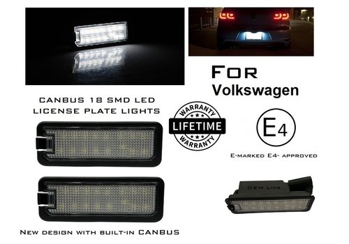 OEM Line ® LED Kennzeichenbeleuchtung für Volkswagen