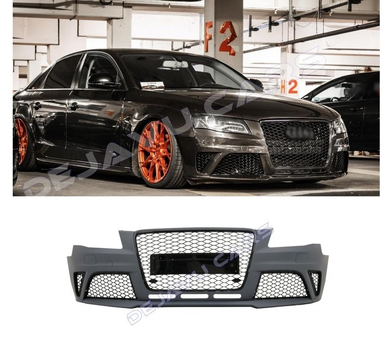 RS4 Look Voorbumper voor Audi A4 B8 / S line / S4