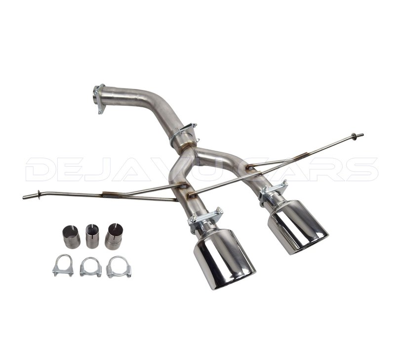 R32 Look Rear Bumper + Sport Exhaust System for Volkswagen Golf 5
