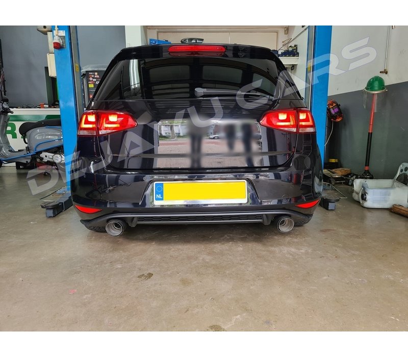 GTI Look Sport Uitlaat Systeem voor VW Golf 7 / GTI GTD GTE