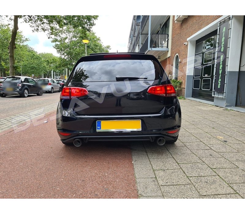 GTI Look Sport Exhaust System + Diffuser for Volkswagen Golf 7 / GTI & Clubsport / GTD / GTE