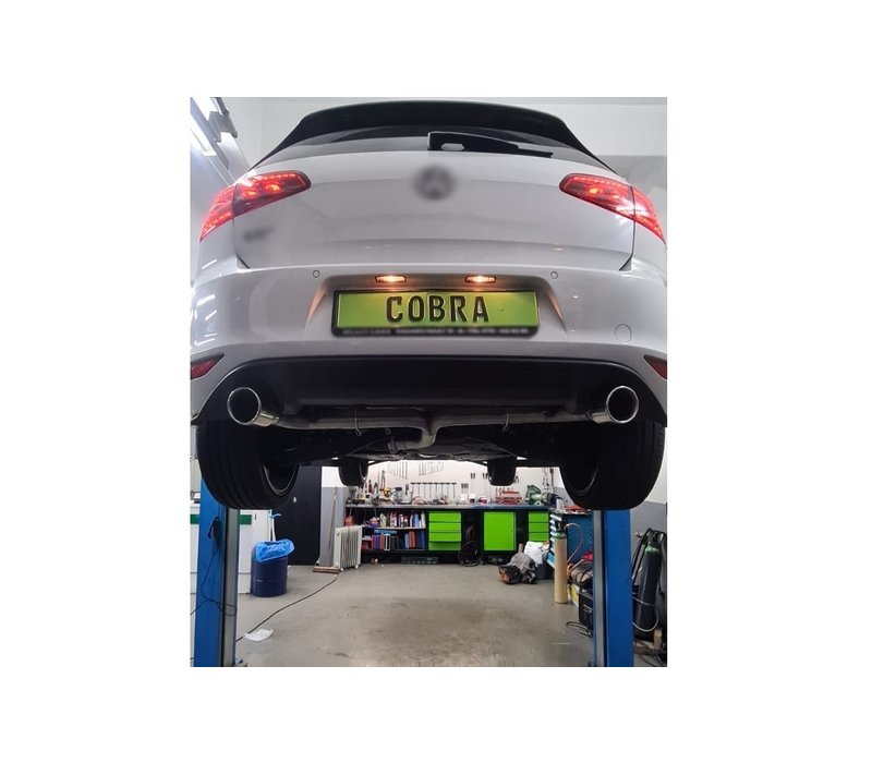 GTI Look Sport Exhaust System + Diffuser for Volkswagen Golf 7 / GTI & Clubsport / GTD / GTE